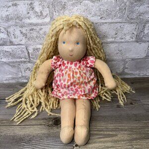 Once Upon A Treehouse Waldorf 14” Plush Doll Blond Hair 3745